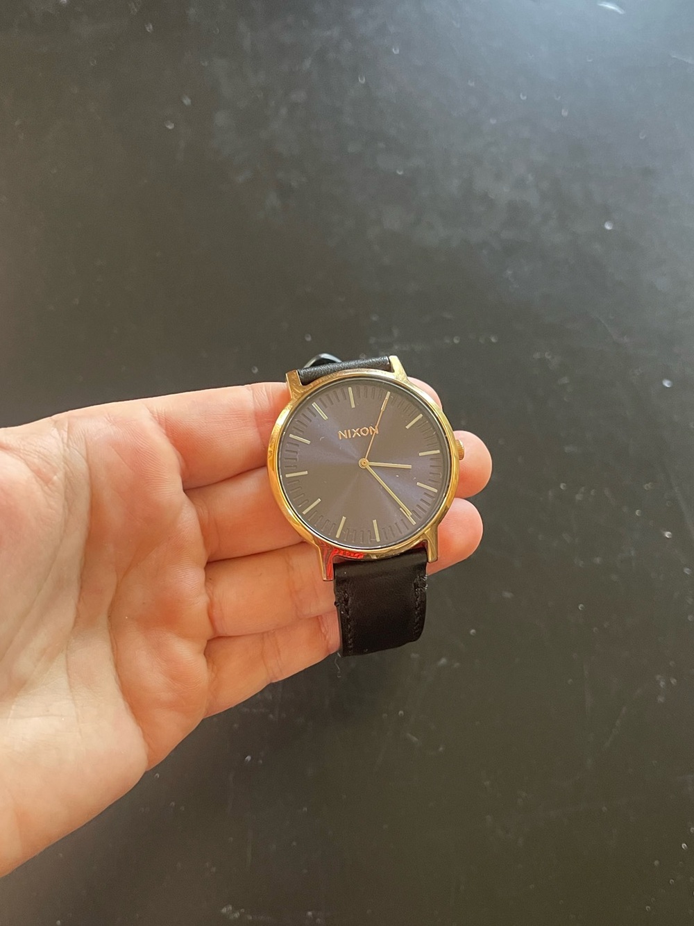 Nixon Bring it The Porter 50mm Quartz Men's Black Watch
